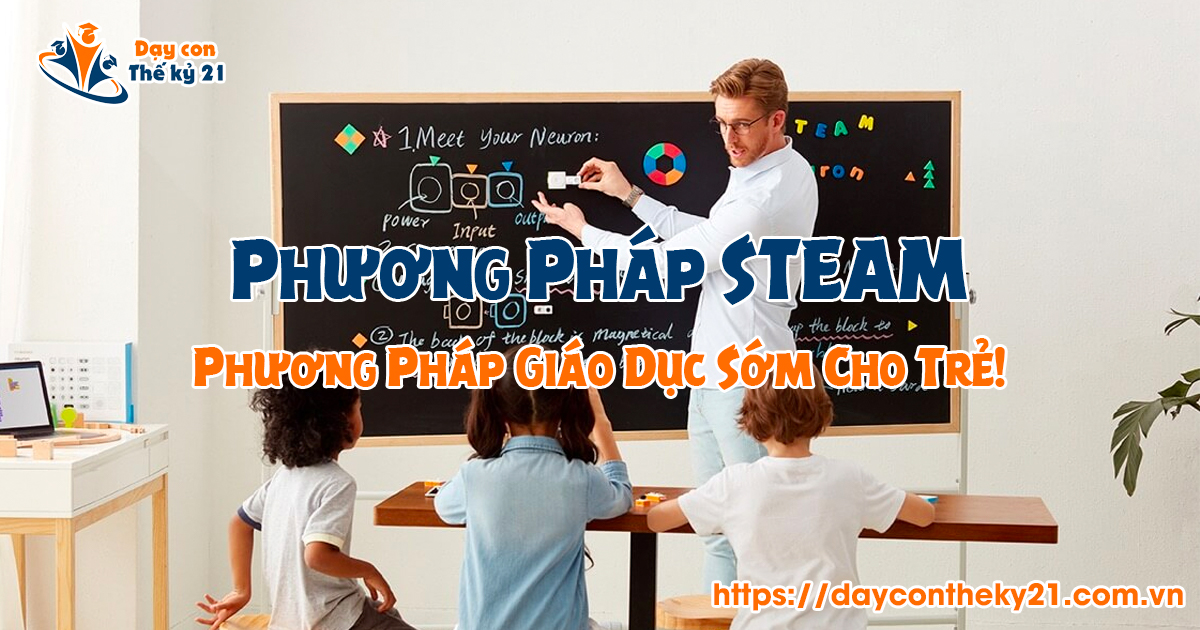 Phương pháp STEAM phương pháp giáo dục sớm cho trẻ